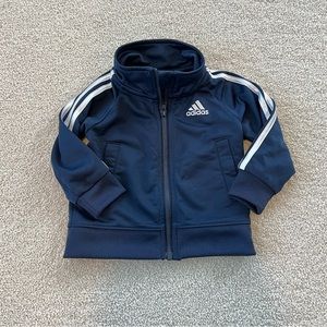 Adidas Baby Boy Track Jacket navy blue Size 3 months